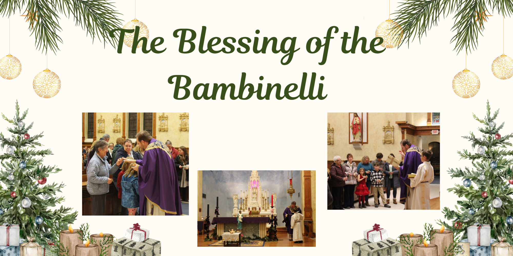 Manger Baby Blessing